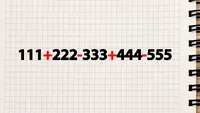 TEST IQ | Cât face 111+222-333+444-555? Geniile dau răspunsul în doar 2 secunde