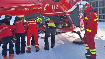 Accident grav pe pârtia Sorica din Azuga! A fost chemat elicopetrul SMURD
