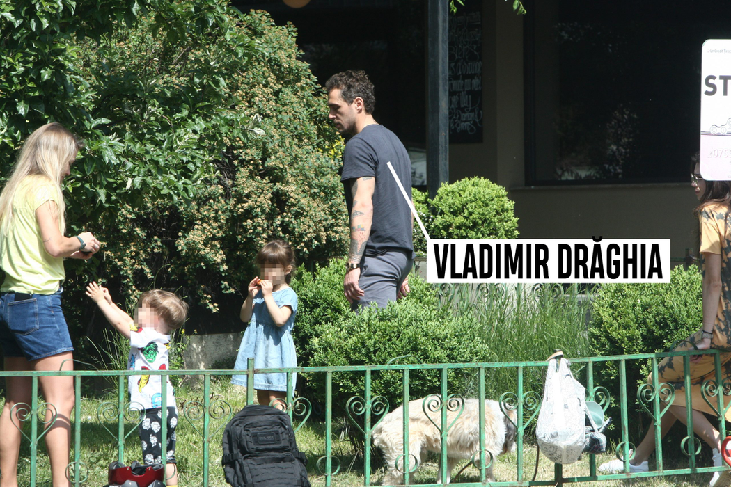 Vladimir Drăghia, momente minunate în sânul familiei