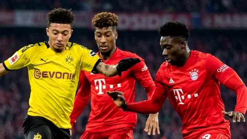 Dortmund - Bayern, Clasicul Germaniei poate decide titlul