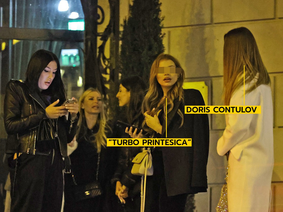 ”Turbo Prințesica”, alături de Doris. fosta iubită a lui Ionuț Radu (Foto: CANCAN.RO)