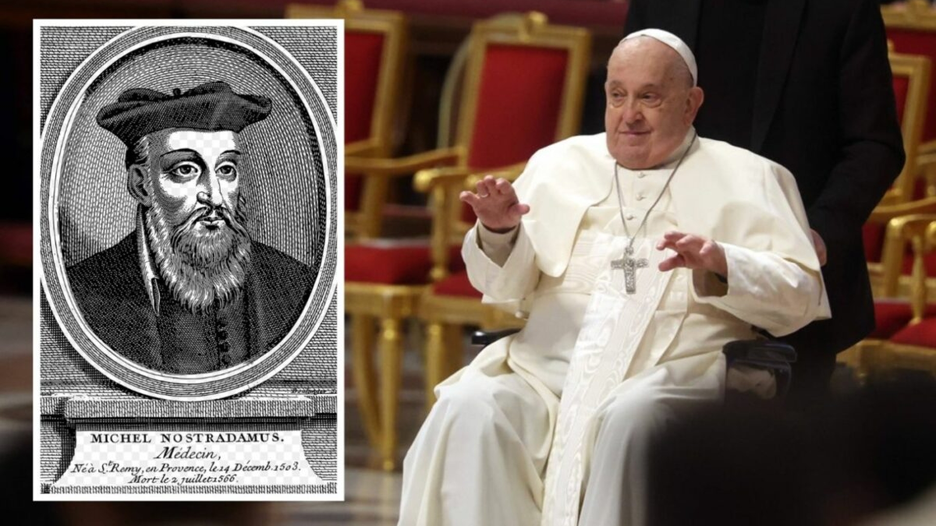 Profeția lui Nostradamus despre Papa Francisc se viralizează după moartea lui. Ce se poate întâmpla cu Biserica Catolică
