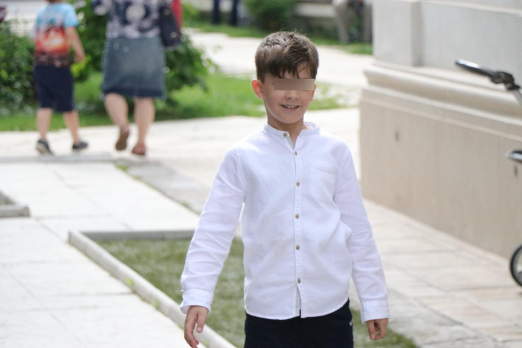 Fiul lui Cristian Gheorghiţă a crescut mare şi îşi face tatăl mândru cu rezultatele foarte bune de la şcoală
