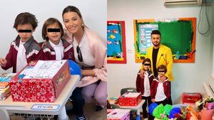 Gabi Bădălău și Claudia Pătrășcanu scot din buzunar sume colosale pentru școala și grădinița celor doi băieți