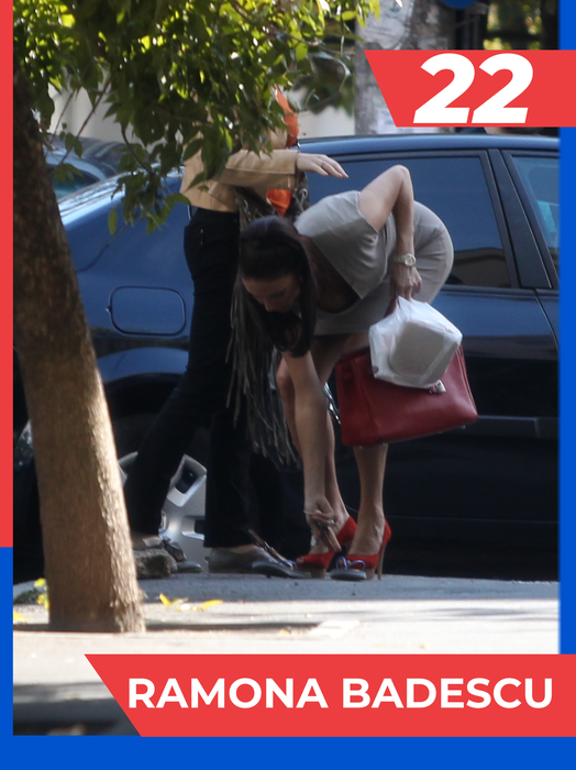 TOP 40 vedete care-și aranjează ”toate alea” în plină stradă.  Cine iese pe primul loc dintre Loredana Chivu, Andreea Bănică, Amna, Antonia sau Iulia Vântur