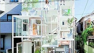 Idei trasnite de locuit in Japonia! Casa transparenta
