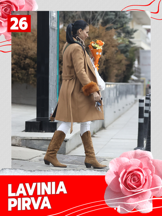 TOP 30 de vedete care au ”lovit” de 1 Martie! Inna, Elena Băsescu, Antonia… Cine a prins cel mai bogat buchet?