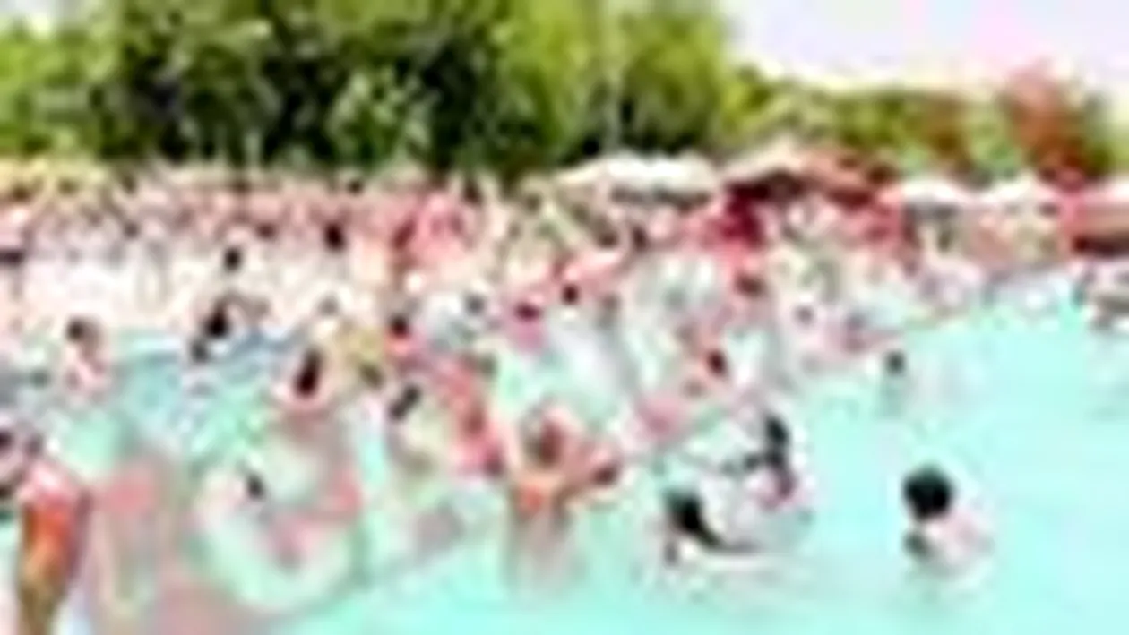 Aglomeratie la scaldat