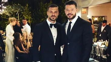 Victor Slav, prezent la nunta celui mai bun prieten al său, Bogdan Vlădău! Cu cine a venit
