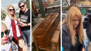 Cornel Galeș, condus pe ultimul drum. Imagini sfâșietoare de la înmormântare