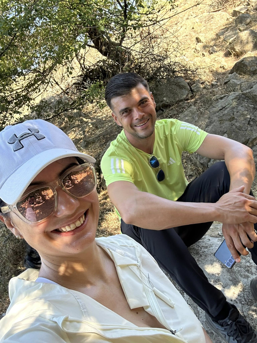 Gabriela Băcinică și Marius Elisei se află în vacanță/ Sursa foto: Facebook