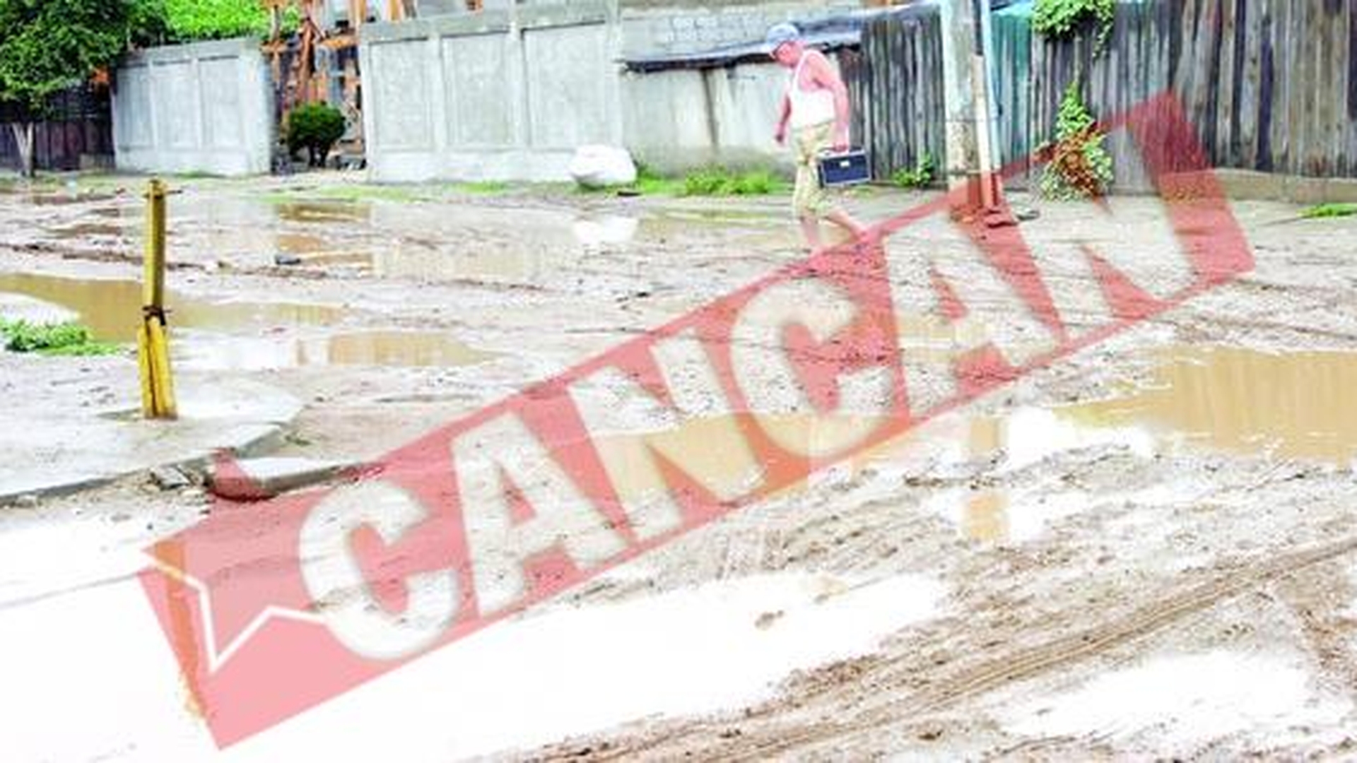 Capitala, un talmes-balmes dupa ploaia de ieri