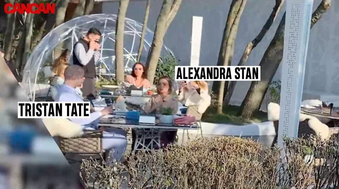 În vârstă de 31 de ani, Alexandra Stan a fost târâtă fără voia ei într-un episod delicat înainte de Paște, când au apărut două fotografii în care apare alături de Tristan Tate – într-una dintre ele, artista apare topless în brațele controversatului bărbat © CANCAN.RO