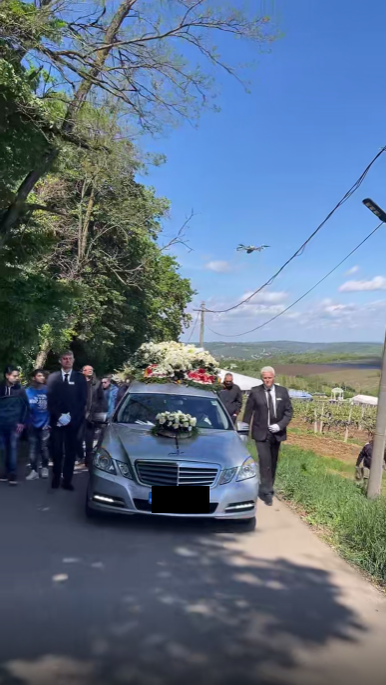 Costel Corduneanu, condus pe ultimul drum!/ Sursa foto: Captură TikTok