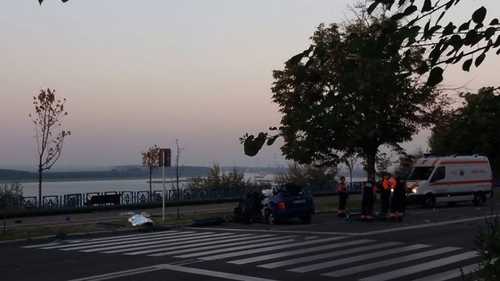 Accident grav! Doi tineri au murit pe Faleza Superioară din Galaţi
