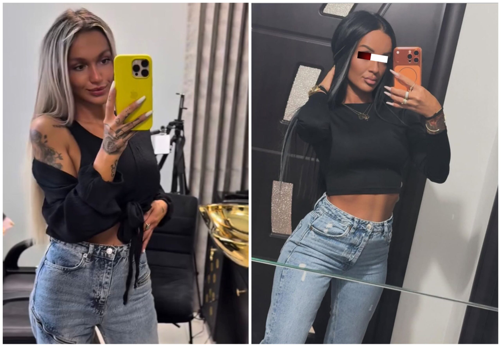 Ella Visan și sosia ei, Nicolle