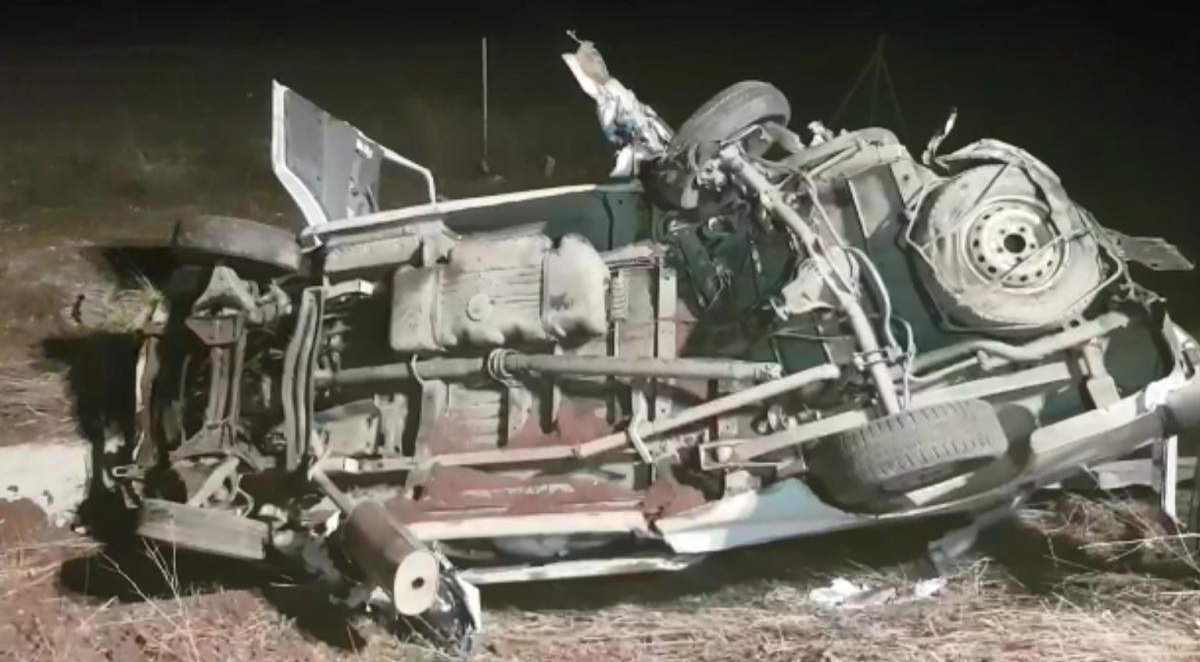 Accident grav pe Autostrada Timișoara-Lugoj. Un șofer a fost decapitat | FOTO +VIDEO