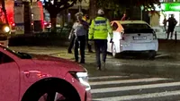 Polițist rănit în timp ce dirija traficul din București. Agentul a ajuns la spital