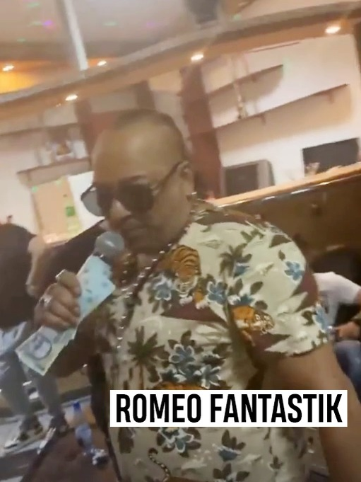 Imagine de la party-ul cu “Regele” Salam, Tzancă Uraganu și Romeo Fantastick (sursa foto captură video Instagram )