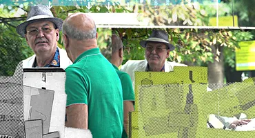 CANCAN.RO l-a surprins pe Dan Nicorescu la „șuetă”, ca un mare domn! Cum s-a îmbrăcat milionarul, pentru o simplă plimbare