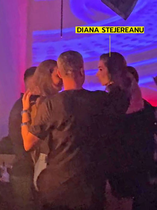Diana Stejereanu a “înghesuit” un domn misterios la LOFT (SURSA FOTO: CANCAN.RO)