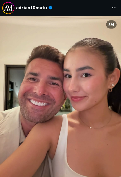 Adi Mutu, reuniune de familie cu fosta și actuala soție. „Briliantul” a strălucit între cele două