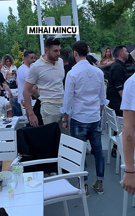 Ginerele lui Gigi Becali, în compania prietenilor
