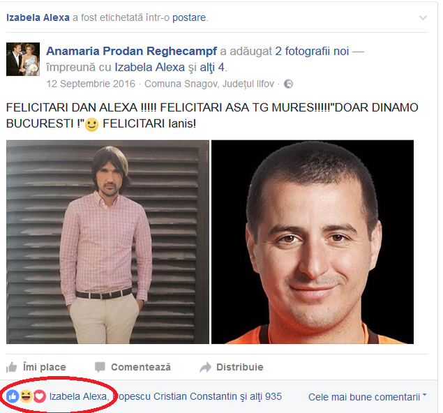 EXCLUSIV! Culisele divorţului: actele s-au semnat în noiembrie, apoi… Fosta soţie a lui Dan Alexa a şters-o de pe Fb 
pe Anamaria Prodan. Avem mesajele pe care i le-a ”trimis”!