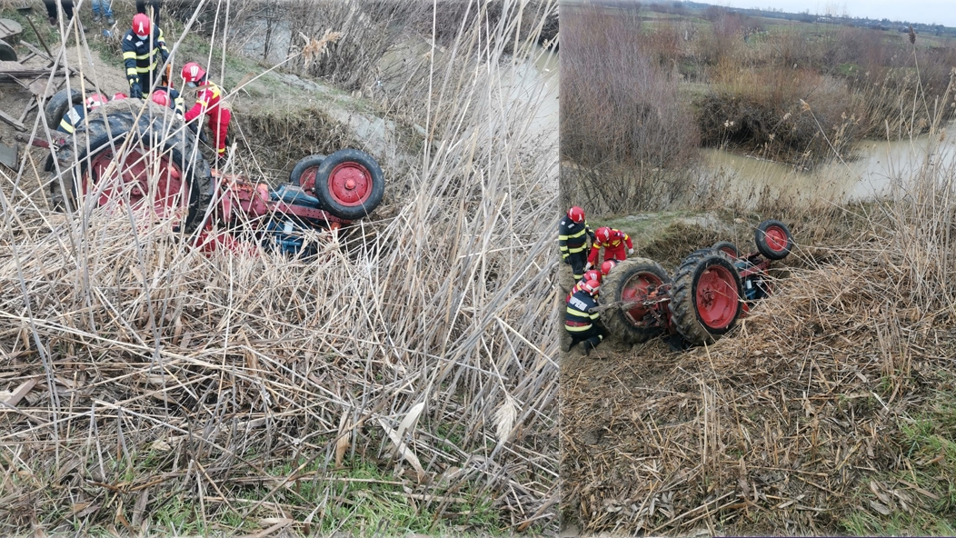 Destin cumplit pentru un tânăr din Teleorman. A fost strivit de tractorul pe care lucra într-o clipă de neatenție