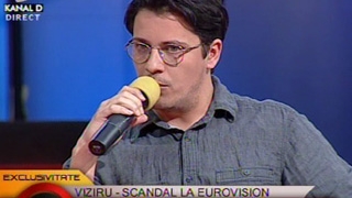 VIDEO Asta este melodia cu care voia Lucian Viziru sa ajunga la Eurovision!