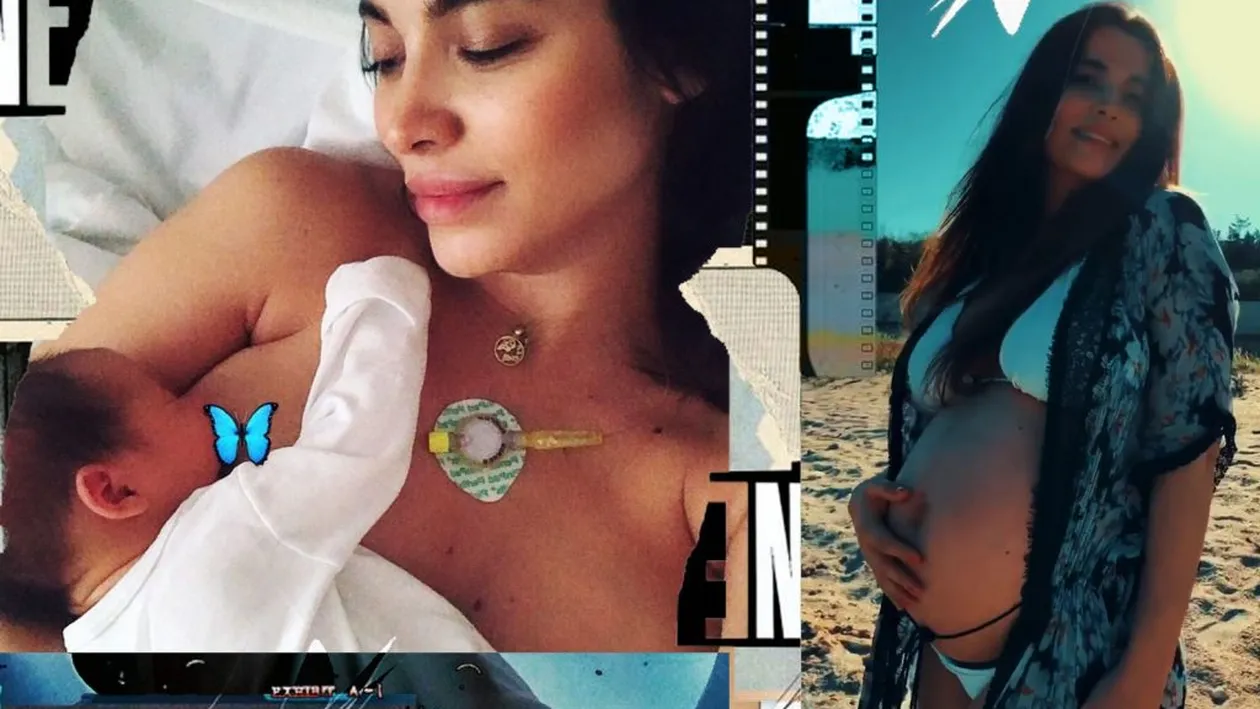 Primele imagini cu fiul lui Lili Sandu, Thomas Jay. „Miracolul nostru a vrut să...”