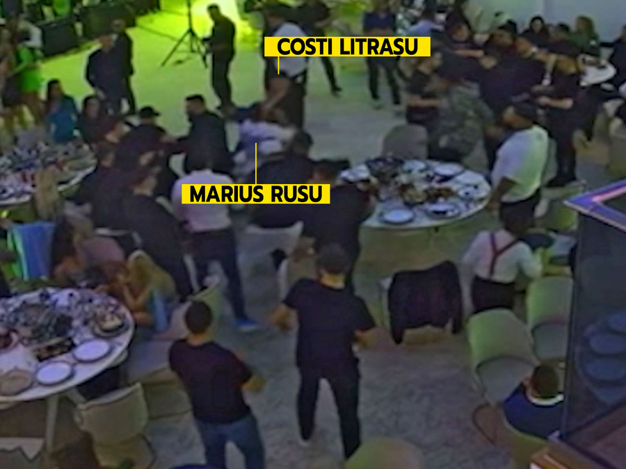 Litrașu și Marius Rusu, în centrul scandalului (SURSA FOTO: CAPTURĂ VIDEO)