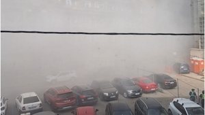Au crezut că a venit apocalipsa! Locuitorii din centrul Bucureștiului, înecați într-un nor dens de praf după o decizie controversată luată de autorități | FOTO