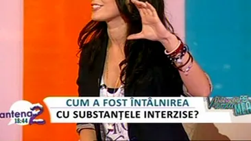 VIDEO Sanziana Negru, despre prima ei betie: Mi-am turnat un pahar intreg de gin si l-am dat peste gat. Am adormit in 10 minute