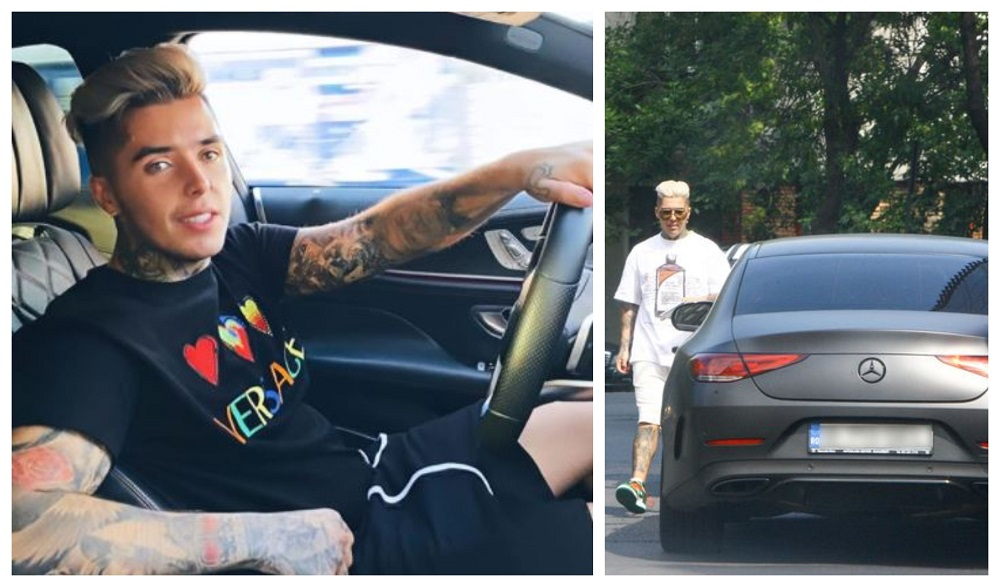 Lino Golden, fericit după ce și-a tunat bolidul de 80.000 €! “Invidioșii ar spune: «Ce este cu panarama asta?»” | FOTO