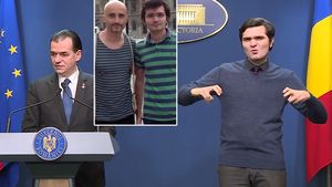 Surpriză uriașă! Cine e de fapt Bogdan Anicescu, interpretul pentru surdo-muți ai conferințelor MAI. Lucrează la Kanal D și...