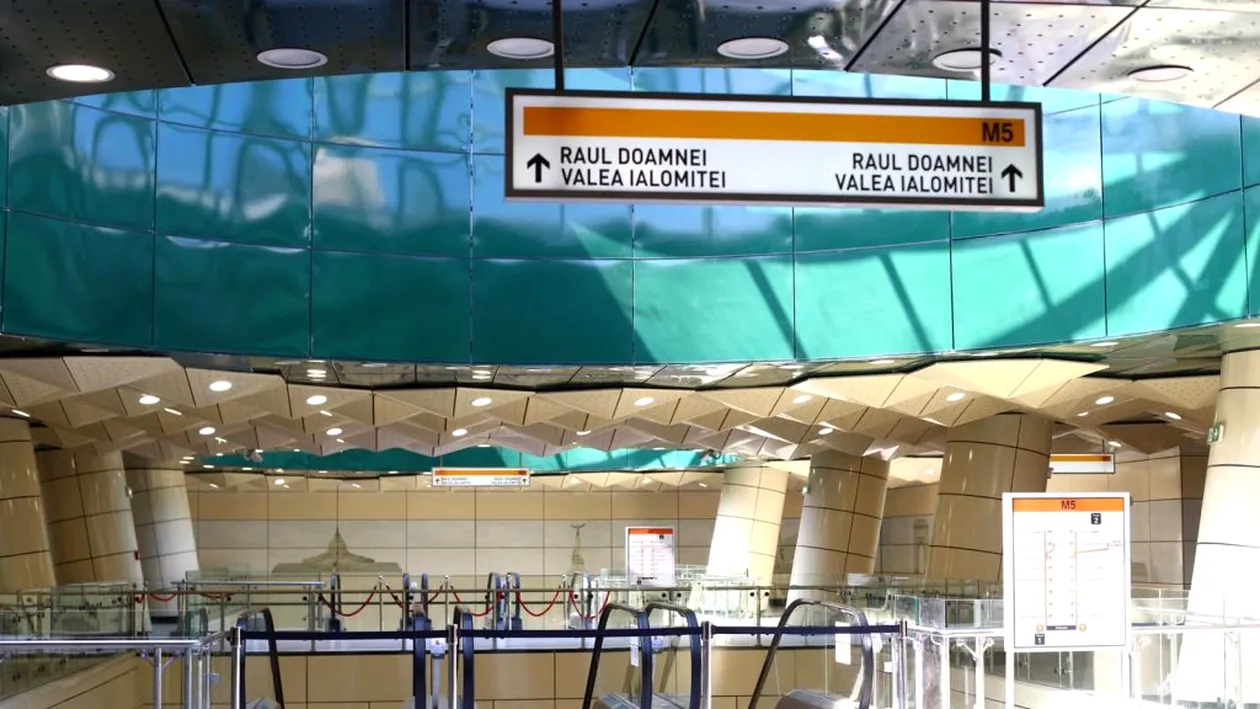 Magistrala de metrou Drumul Taberei - Eroilor s-a deschis astăzi. A avut loc un incident la apariția președintelui