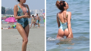 Am pozat-o în costum de baie pe vedeta Antenei. Poate ”candida” la cel mai sexy-posterior al unei prezentatoare TV! Fotografii periculoase...