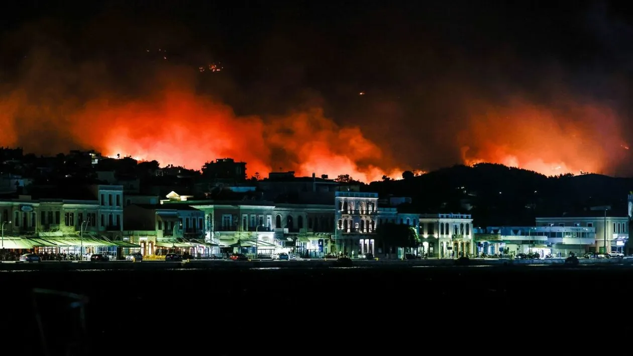 Dezastru în Grecia: Din cauza incendiilor, autoritățile au declarat stare de urgență