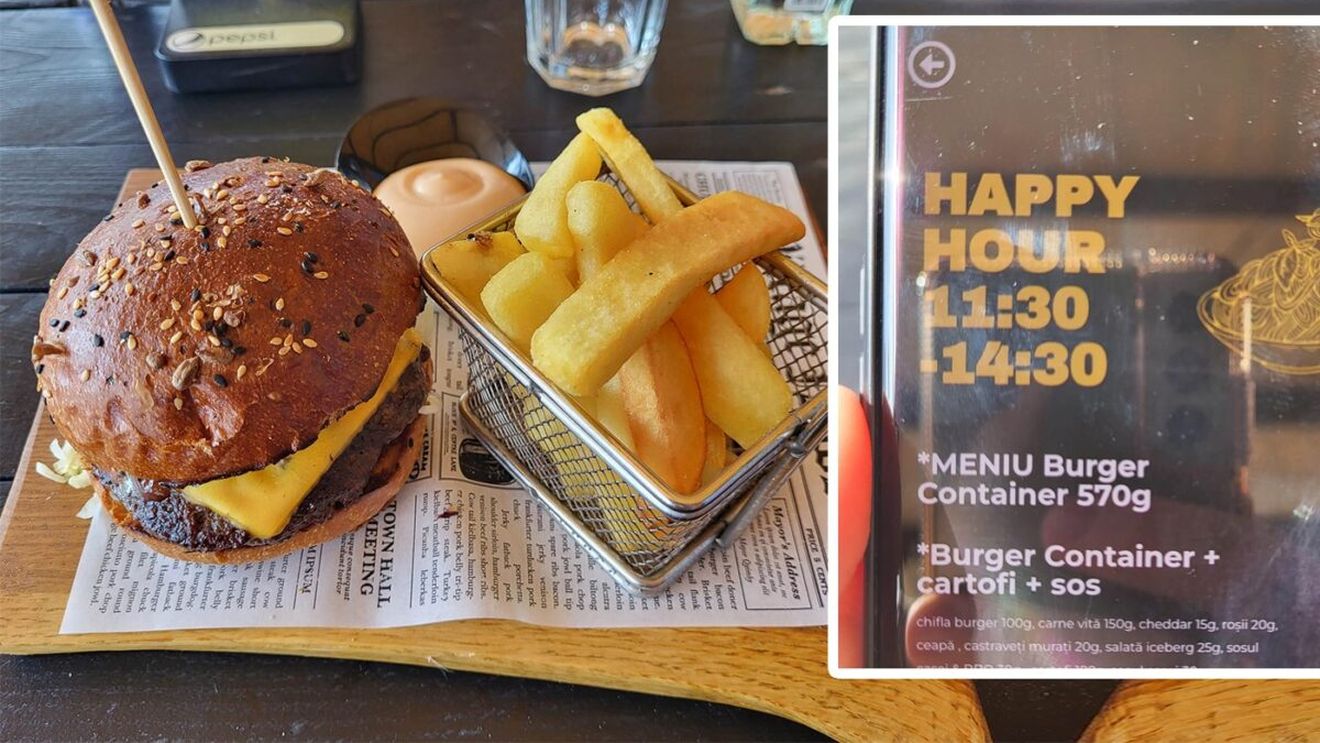 Câți lei a plătit un turist clujean pe un burger într-un restaurant din Suceava: "Halucinant, sincer!"