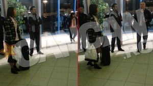 Suntem cu totii in siguranta! Ionut Dolanescu s-a incordat si pazeste aeroportul mai ceva ca luptatorii antitero!