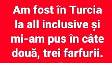 BANCUL ZILEI | De ce își umple românii farfuriile la all-inclusive în Turcia, de fapt