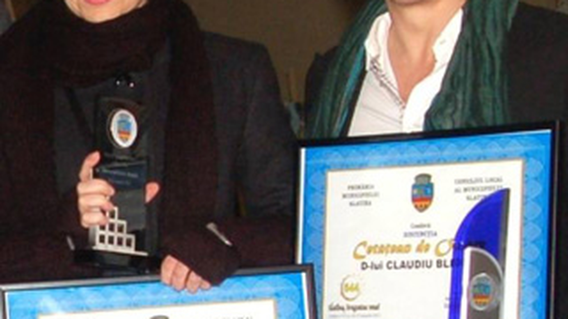 Claudiu Bleont a fost numit "Cetatean de onoare al Municipiului Slatina"!