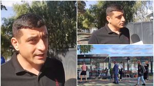 George Simion a intrat peste Horia Constantinescu la restaurantul lui Pescobar. Scandal la Taverna Racilor. „Nu i-am văzut să închidă hypermarketuri!”