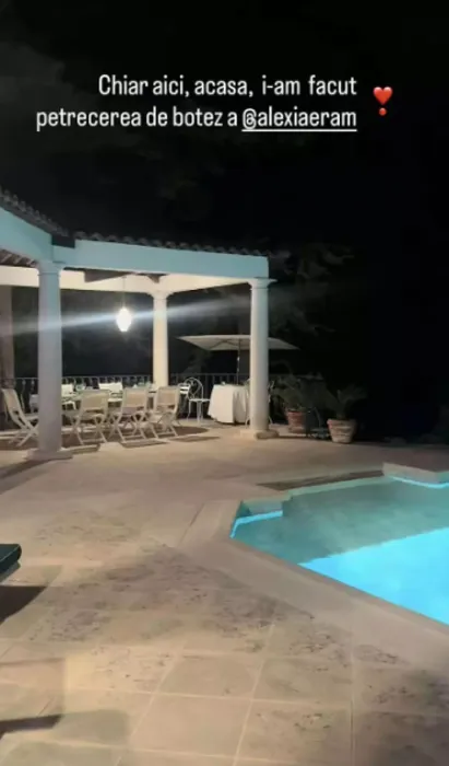 Noi imagini din casa Andreei Esca de pe Coasta de Azur. Aici își petrece vacanțele pe timp de vară