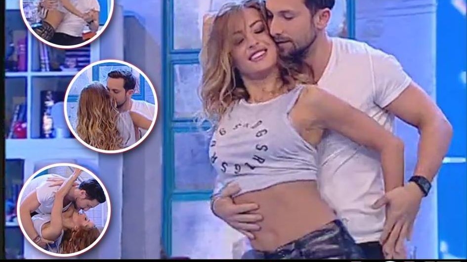Dani Oţil, în pat cu Flavia în ziua de Crăciun! Când a văzut ce face blonda şi-a pus mâna la ochi