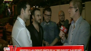 Baietii de la 3rei Sud Est dezvaluie motivul care a dus la destramarea trupei! "Am primit un telefon! Succesul nostru era prea mare si a deranjat"