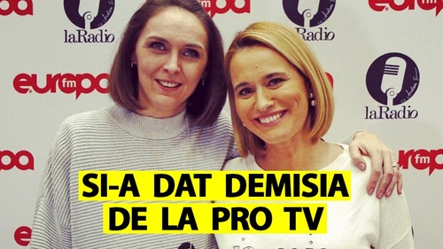 Bombă în televiziunea din România! Vedeta și-a dat demisia de la Pro TV