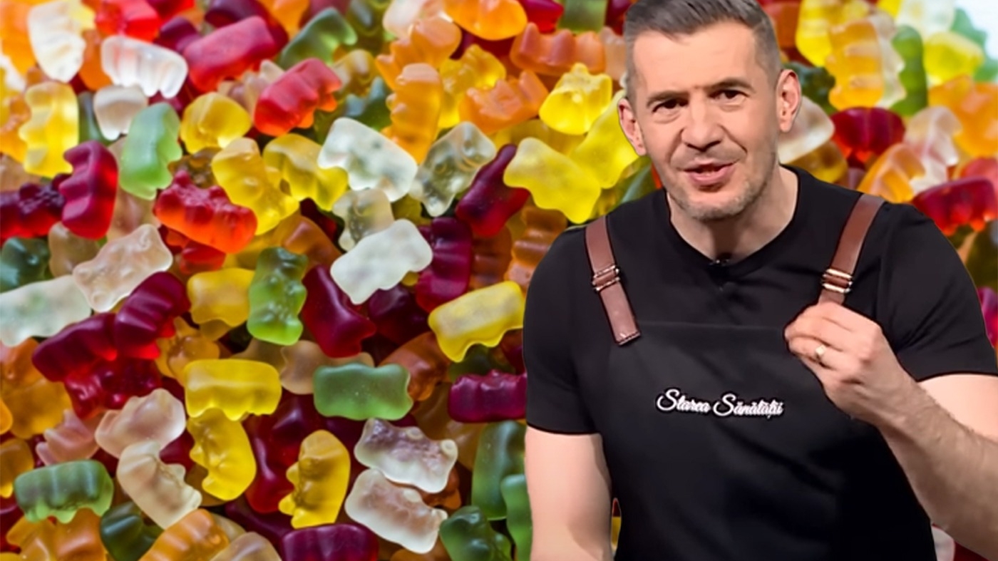 Mănânci jeleuri din comerț? Ireal din ce sunt făcute, de fapt, potrivit lui Dragoș Pătraru