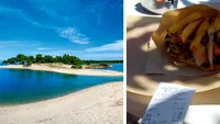 Cât a dat un român pe un gyros ca cel din imagine, în Halkidiki? Pot spune că este ok